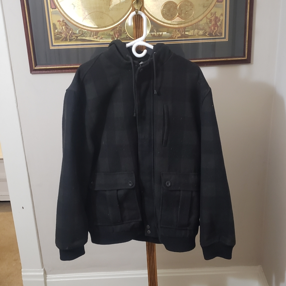 Wool bomber jacket - Picture 2 of 4